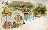 Frdlant  pohlednice (1899)