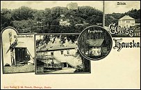 Houska  pohlednice (1900)