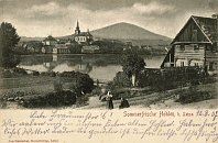 Rybnov  pohled na Holany a Vlho  pohlednice (1907)