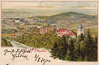 Hradec nad Moravic  pohlednice (1900)