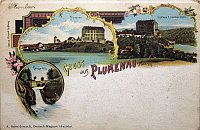 Plumlov  pohlednice (1899)