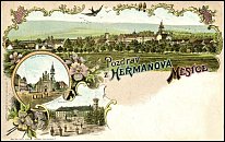 Hemanv Mstec  pohlednice (1899)