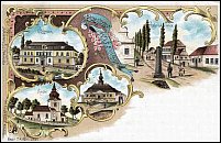 Koetice  pohlednice (1899)