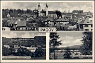 Pacov  pohlednice (1938)