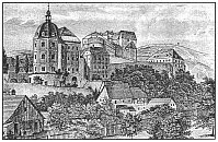 Bečov nad Teplou – vyobrazení z 19. stol.