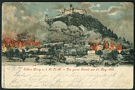 Bezdz  por obce r. 1898  dobov pohlednice