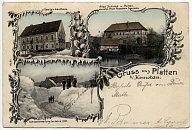 Blatno  pohlednice (1906)