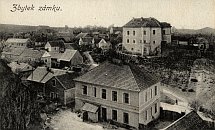 Brozany nad Oh  pohlednice (1915), vez