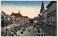 Chomutov  pohlednice (1914)