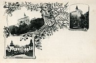 Frdlant  pohlednice (1898)