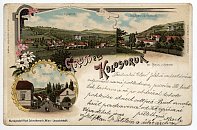 Korozluky  pohlednice (1901)