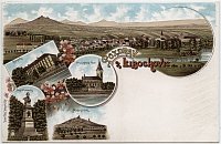 Libochovice  pohlednice (1900)