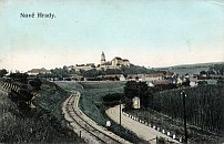 Nov Hrad u Jimlna  pohlednice (1908)