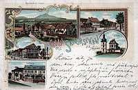 Zahoany  pohlednice (1901)