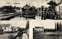Jinves  pohlednice (1920)