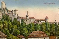 Oravsk hrad  dobov pohlednice