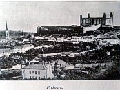 Bratislava  dobov vyobrazen (kolem 1910)