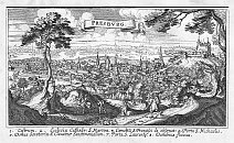 Bratislava  rytina ze 17. stol.