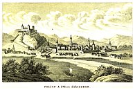 Bratislava v 17. stol.  Pl Jszay (1846)