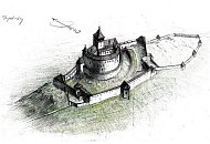 Topoiansky hrad  kresba neznmho autora